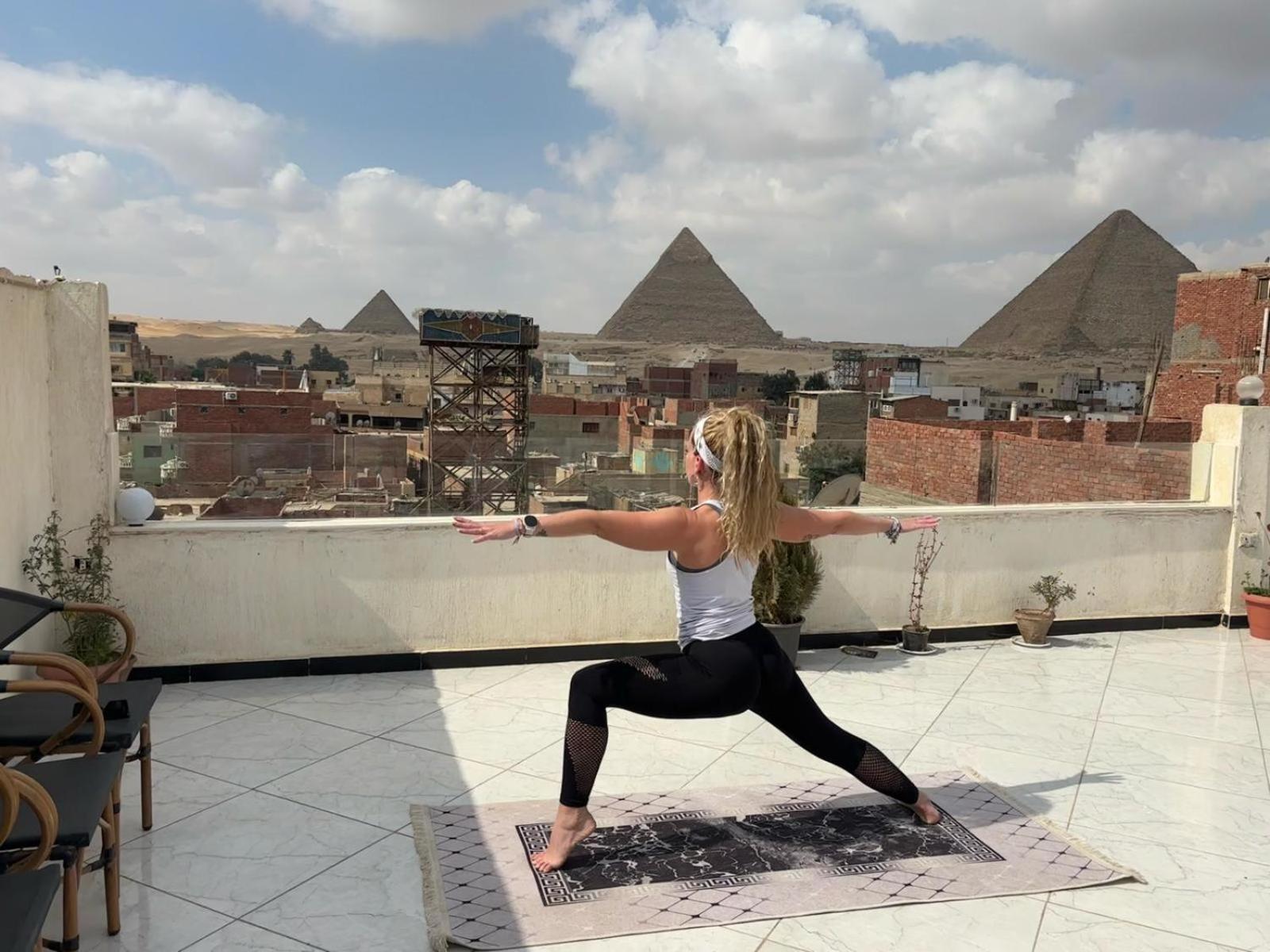 Hotel Eagles Pyramids View à Kafret el-Gabal Extérieur photo