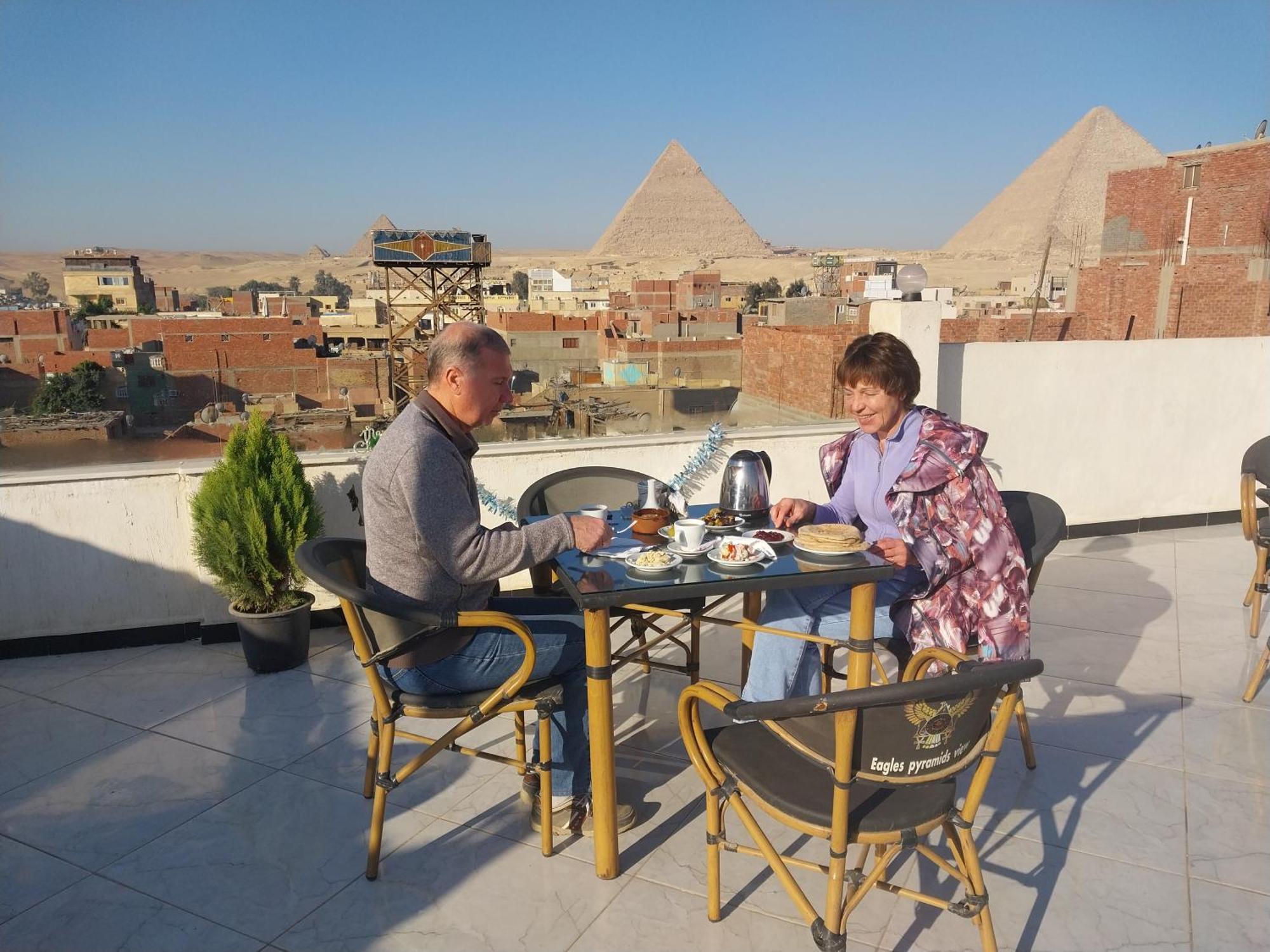 Hotel Eagles Pyramids View à Kafret el-Gabal Extérieur photo