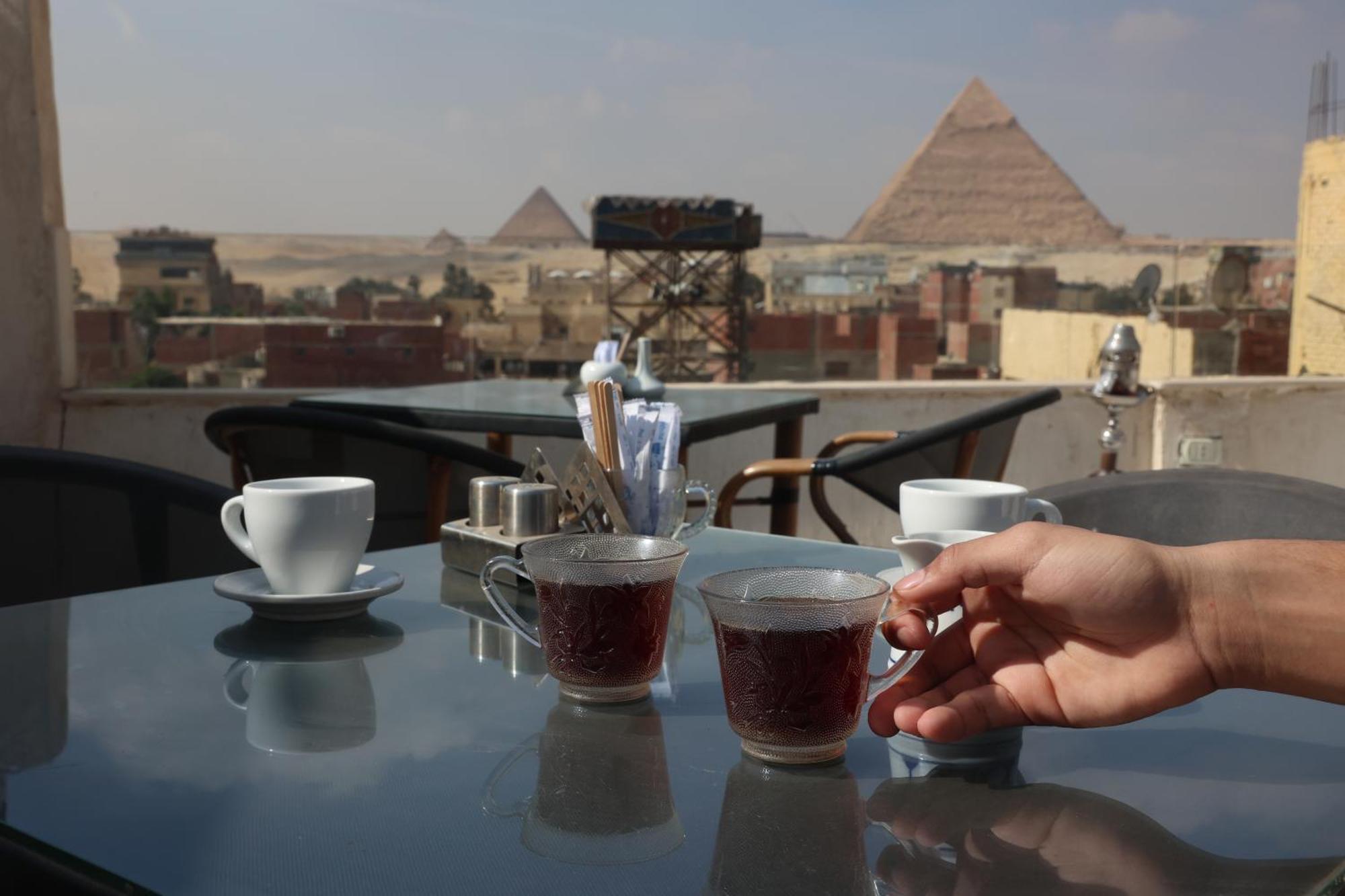 Hotel Eagles Pyramids View à Kafret el-Gabal Extérieur photo
